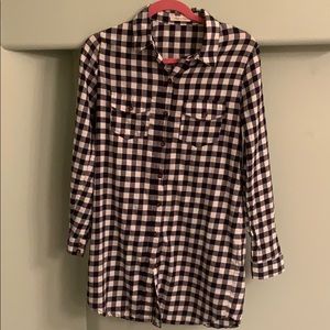 Blue buffalo check shirt